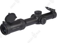 Прицел Obsidian 1-8x24, сетка 62 (Half MD), подсветка красная, 30мм, 1/2 МОА, IPX7, 512г, Gaut