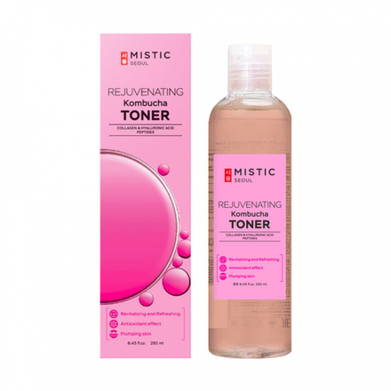 MISTIC Rejuvenating Kombucha Toner Омолаживающий тонер с экстрактом комбучи 250мл
