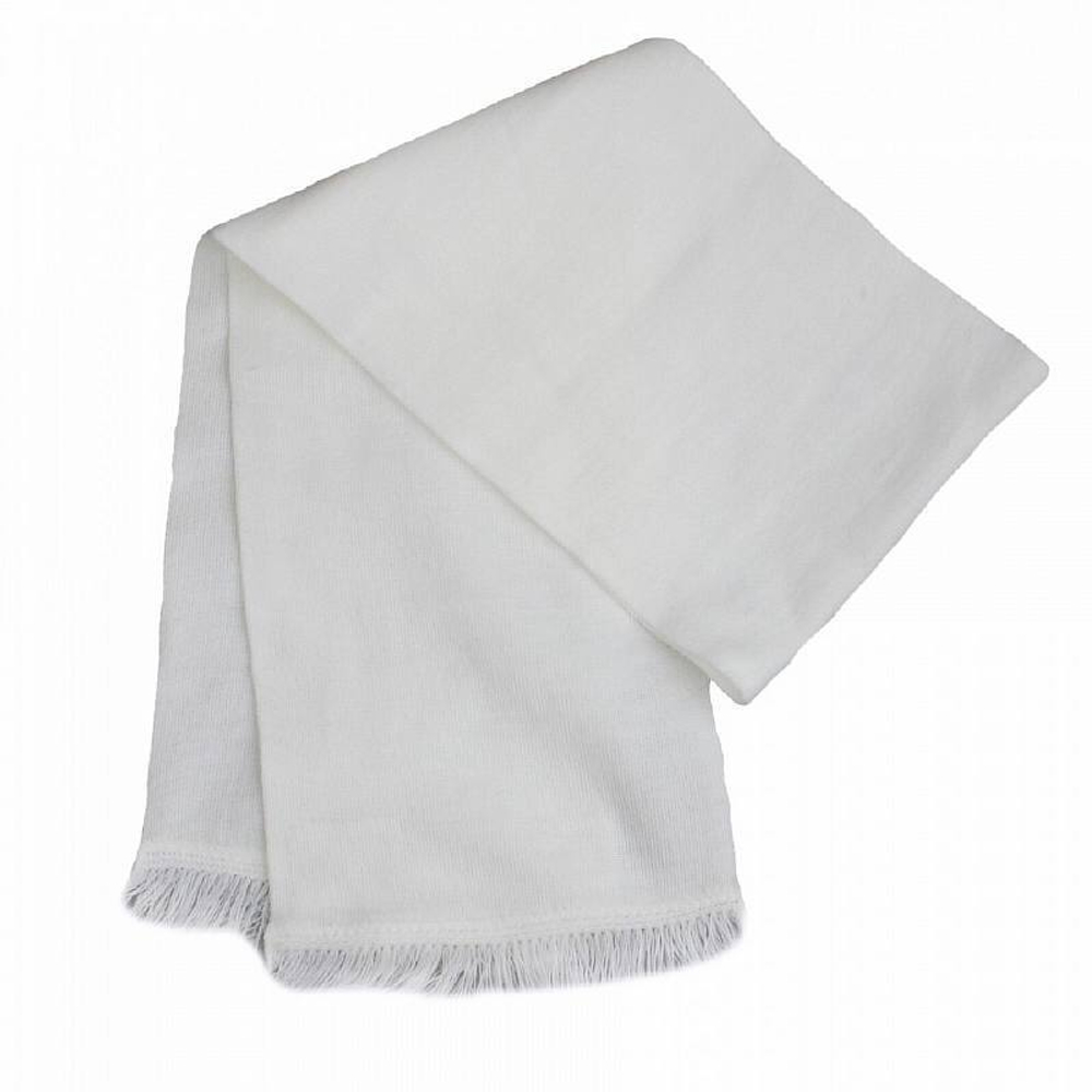 Кашне шарф белый