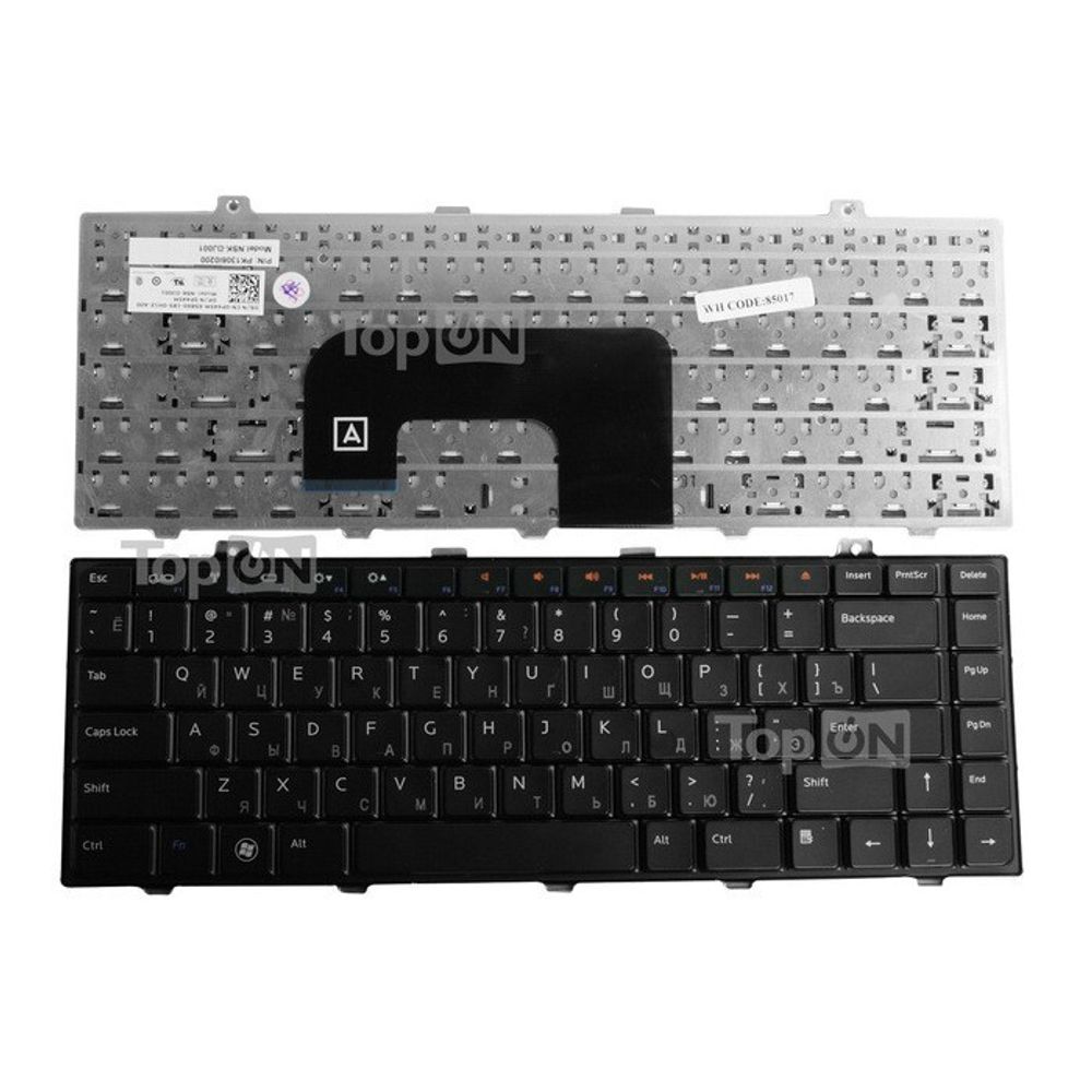 Клавиатура для ноутбука Dell Studio 14 14z 1440 1450 1457 15Z 1570  Series Black Черная