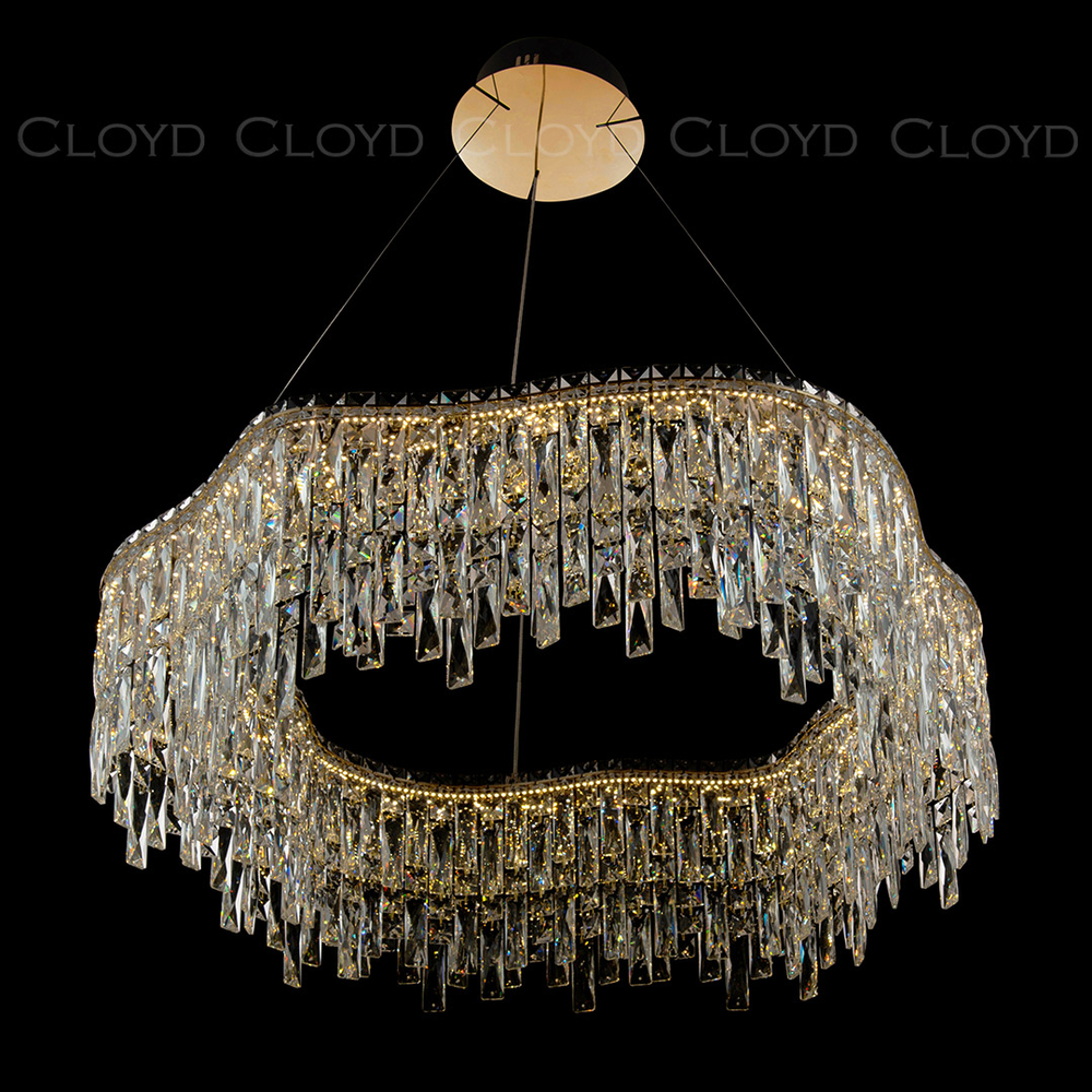 Люстра Cloyd ANTREA-A C1 / Ø80 см - золото (арт.11471)