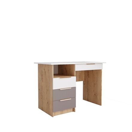 Стол письменный Лавис СТД 1070.1 (Дуб бунратти/Грей софт)