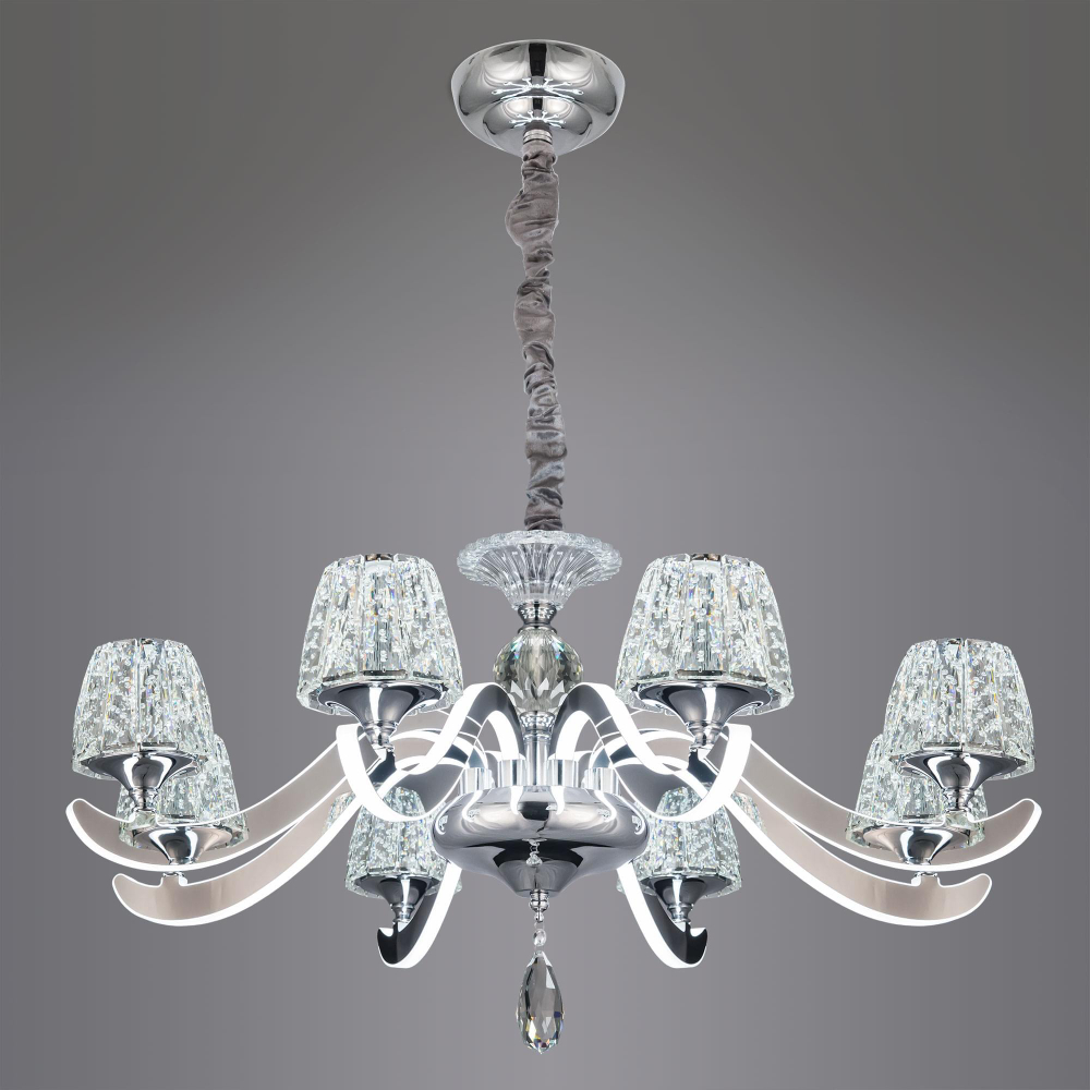 Eletto Montserrat EL338P08 LED Люстра хрустальная с пультом