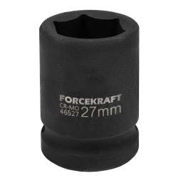 Головка ударная 3/4'', 27мм (6гр) FORCEKRAFT FK-46527