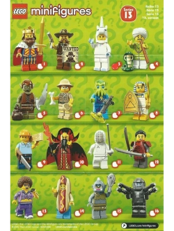LEGO Minifigures series 13 серия 71008 Примадонна диско