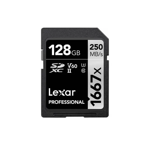 Lexar 128GB Professional 1667x UHS-II sdxc