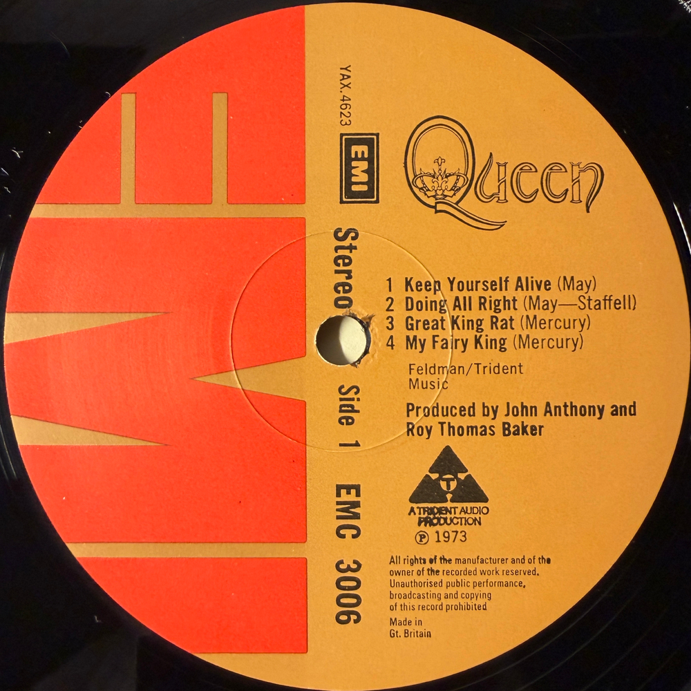 Queen ‎– Queen (Англия 1973г.)