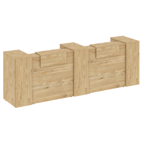 Onix Ресепшн O.R-K-13 Тиквуд Светлый 3652*766*1187