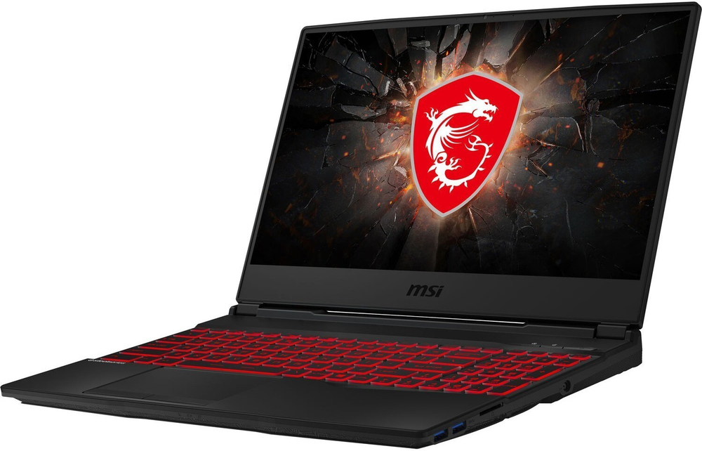 Ноутбук MSI GL65 Leopard 10SCXR-219XRU (9S7-16U822-219) 15.6;(1920x1080)IPS-level/ i5-10500H(2.6ГГц)/ 8Гб/ 1Тб HDD/ GeForce GTX 1650 4Гб/ нет DVD/ Без ОС/ Черный