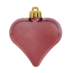 GAEM Набор из 6шт Украшение новогоднее "Сердца", D6 см, L6 W2 H7 см