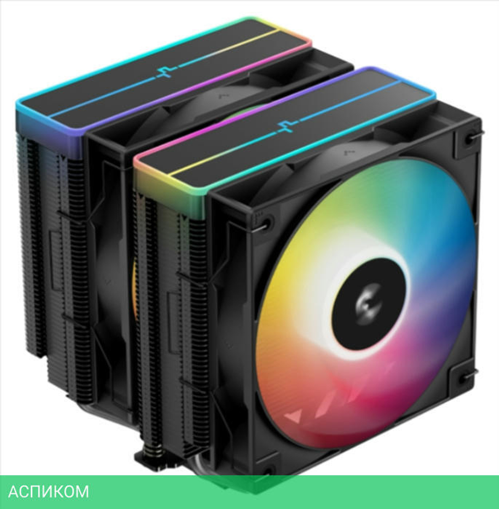 Кулер для процессора DeepCool AG620 BK ARGB V2 (R-AG620-BKAMMN-GJD)