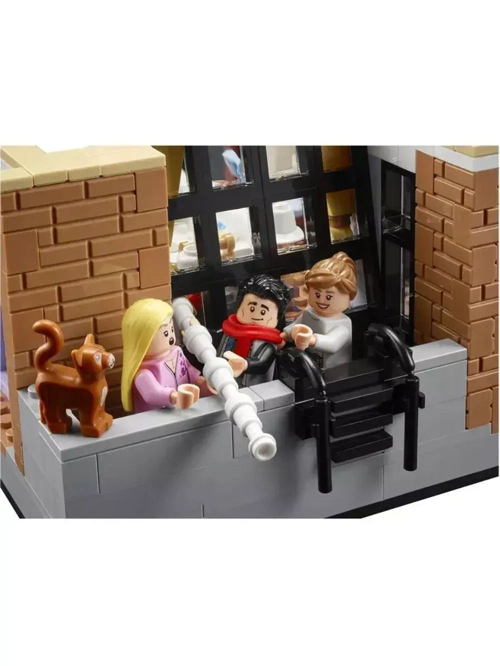 Конструктор Квартиры героев сериала Друзья 2048 деталей