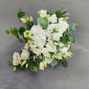 Букет невесты и бутоньерка