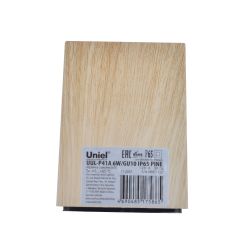UUL-P41A 6W-GU10 IP65 PINE Светильник уличный. под лампу GU10. Архитектурный накладной. Цвет корпуса сосна. TM Uniel