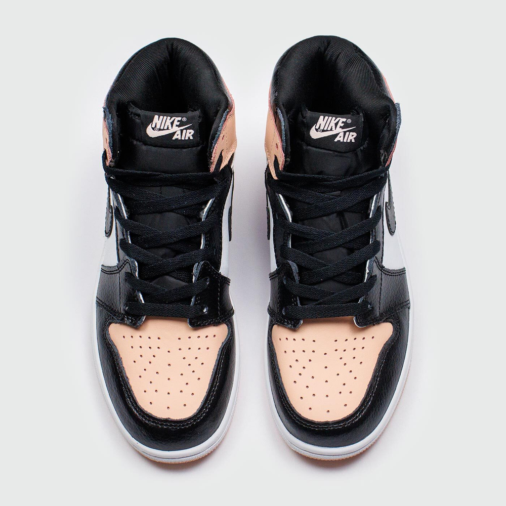 Кроссовки Nike Air Jordan 1 High White Peach