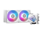 Водяное охлаждение для CPU MSI MAG CORELIQUID I240 WHITE Socket Intel/AMD, ARGB, Fan 2x120см Белый