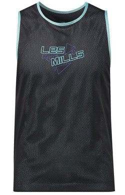 Теннисная футболка Reebok Les Mills Reversible Pinny - Black