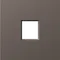 Накладка 1-я для розеток RJ45, TV, SAT,  HDMI,  мокко,  серия A07