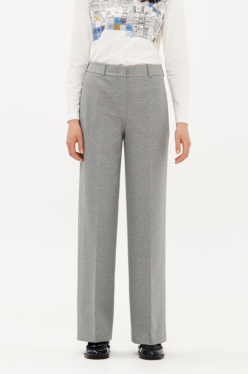31218 Брюки женские (светло-серый)