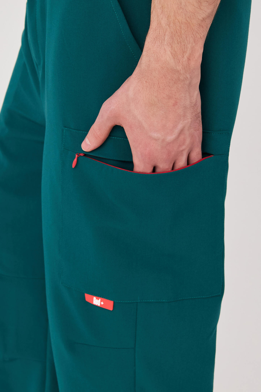 Джоггеры медицинские унисекс Кайтеки, малахит