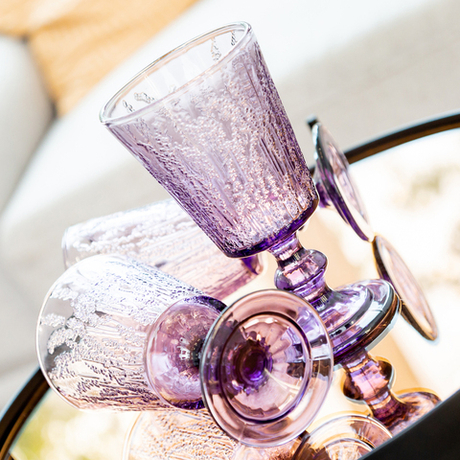 Набор бокалов 6шт 300мл Объект мечты Светский прием Лавендер аметист OM-21091713