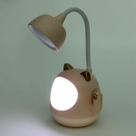 Настольная лампа «Sweet - Котёнок» 9*22.5 см LED, USB 3w 5v, Розовый