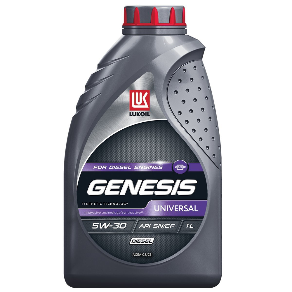 Масло Лукойл Genesis Universal Diesel 5W30 (1л) синтетика