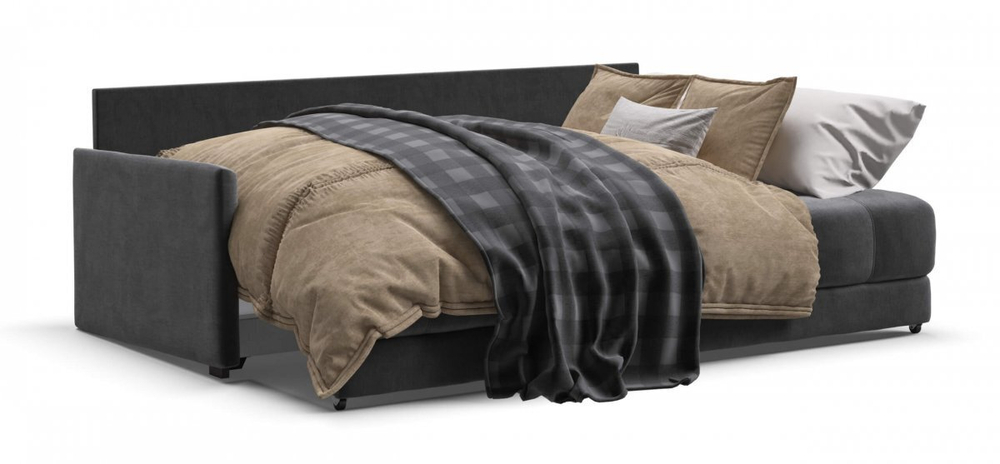 Диван BOSS 2.0 LOFT велюр Monolit серый