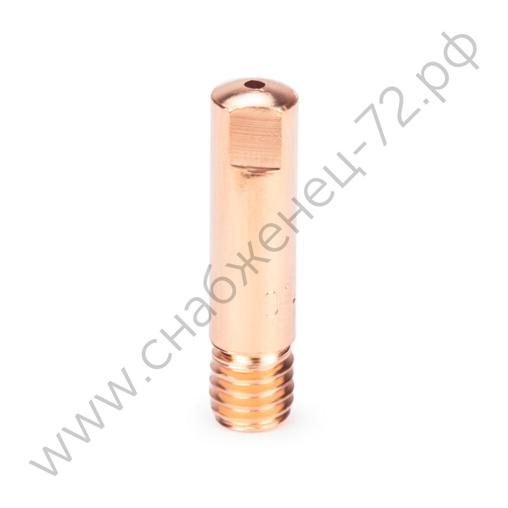 Наконечник М6х25х1.0 прямой (AL) (141.0006/MD0009-60, пр-во FoxWeld/КНР)