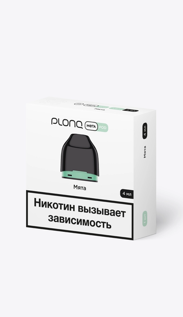 Картридж Plonq Prefilled Meta Pod 4 мл - Мята