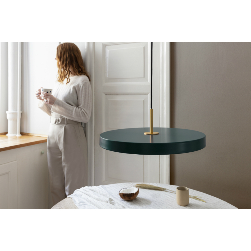 Подвесной светильник UMAGE Asteria Ø43 см зеленый