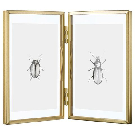 IKEA LERBODA  (ИКЕА ЛЕРБОДА)  -  Рамка, цвет золота, 10x15 см