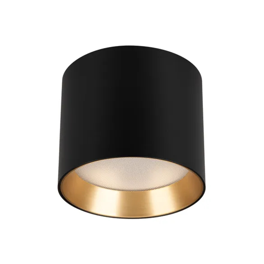 Светильник SP-BISCOTTO-R90-8W Warm3300-MIX (BK-GD, 80 deg, 230V) (Arlight, IP54 Металл, 5 лет) 055025