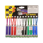 Фонарик пластиковый брелок 10 см, с-30977