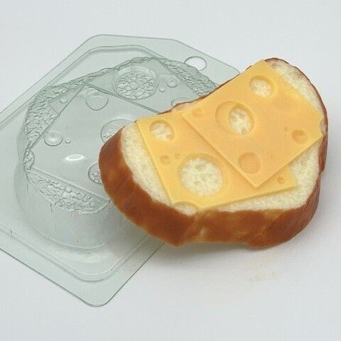 Форма пластиковая: Хлеб белый с сыром