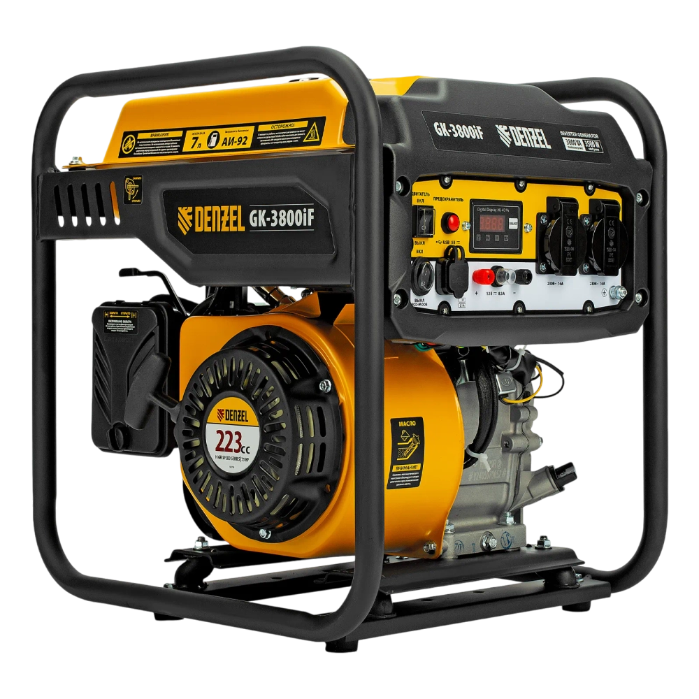 Генератор инверторный Denzel GK-3800iF