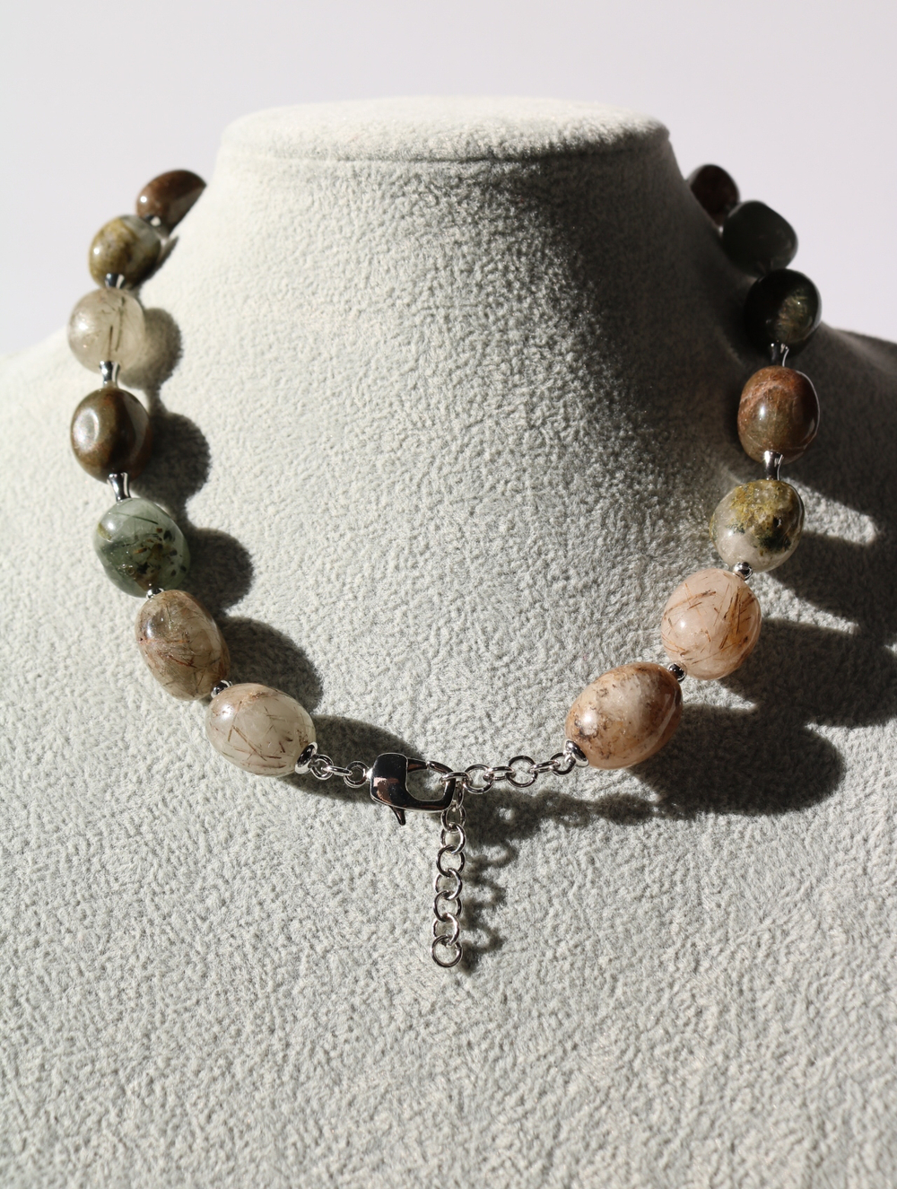 Чокер из рутилового кварца "Солнечные нити"