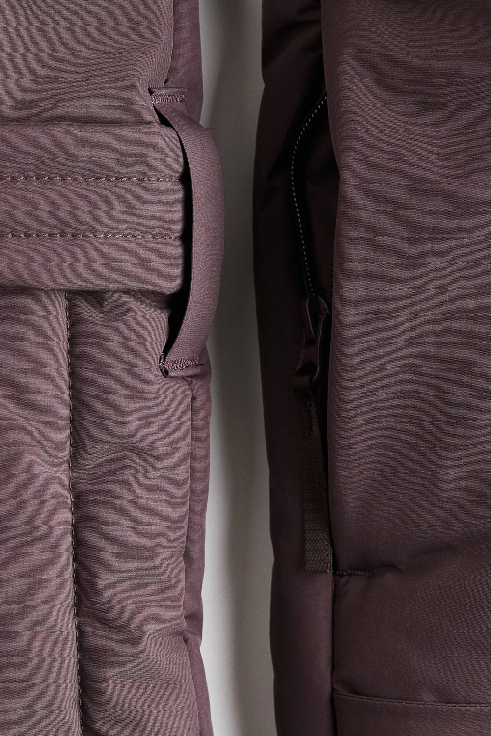 H&M Утепленная горнолыжная куртка ThermoMove, фиолетовый