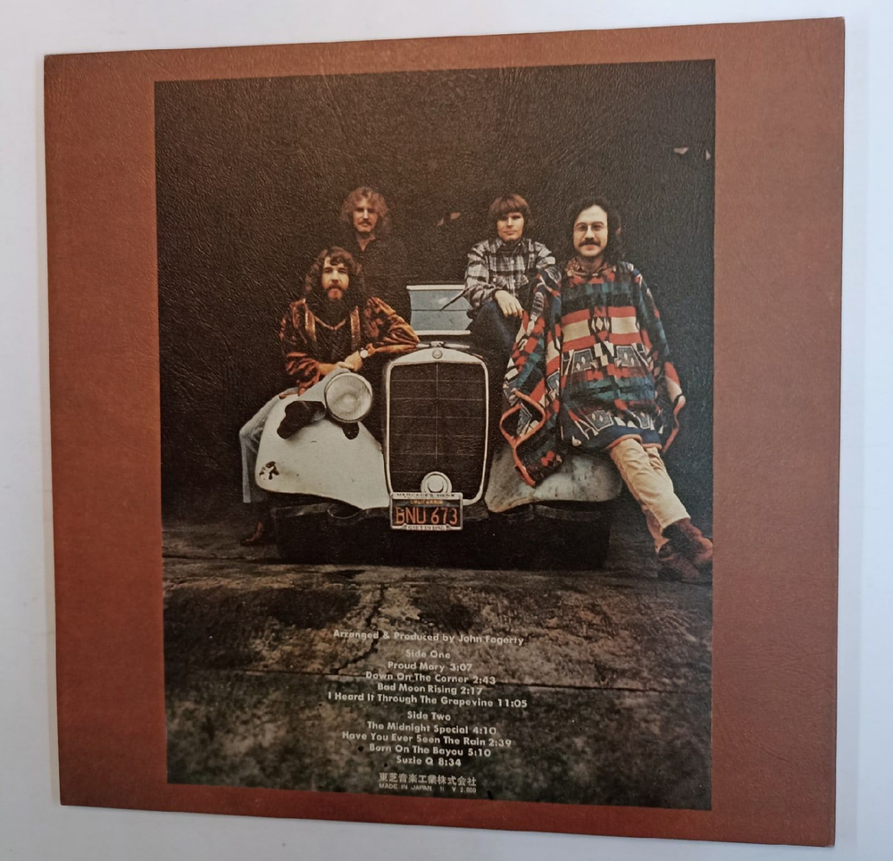 Винтажная виниловая пластинка Creedence Clearwater Revival Creedence Gold (Japan 1973)