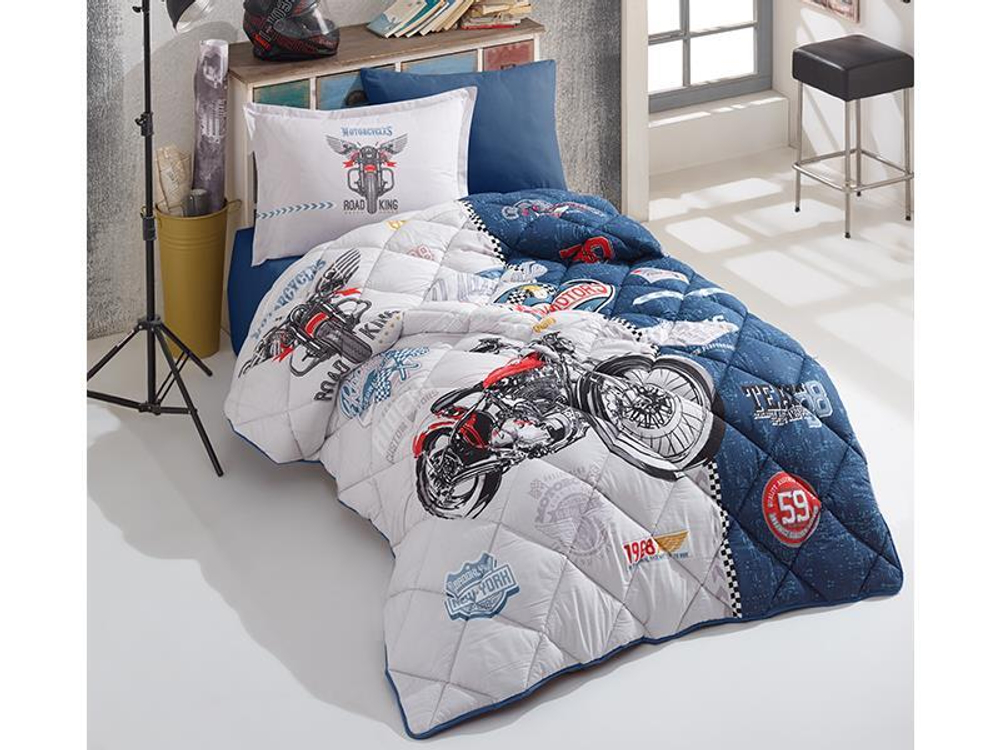 CLASY Покрывало 180x240 Хлопок Road King