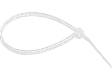 Хомуты, 180 х 3,6 мм, пластиковые, белые, 100 шт. Сибртех 45525