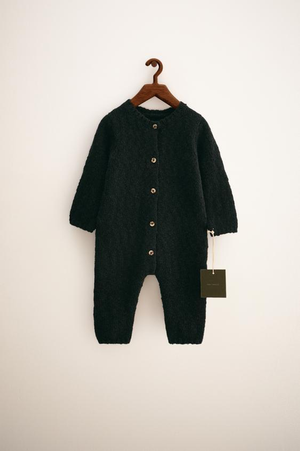 ZARA TIMELESS - ШЕРСТЯНОЙ КОМБИНЕЗОН, ЧЕРНЫЙ