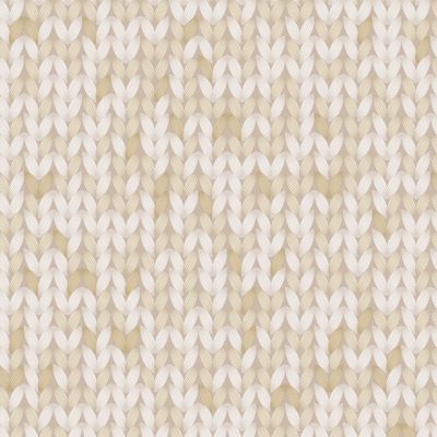 Бежевый вязаный меланж