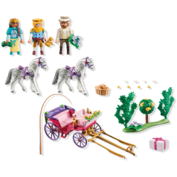 Playmobil Princess Magic 71846 Прогулка с княжеской парой 97 деталей — фото 3