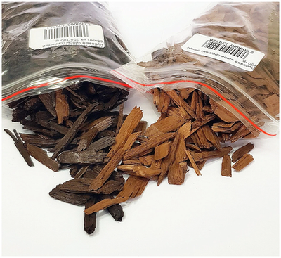 Чипсы дубовые средний обжиг, 100 гр.