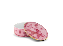 Шкатулка круглая Oriente Italiano Porpora