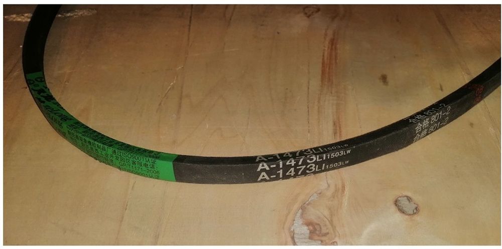 Ремень приводной гладкий (A1473Li 1503Lw) для ТСС-GW 42E/GW 42R/V-Belt