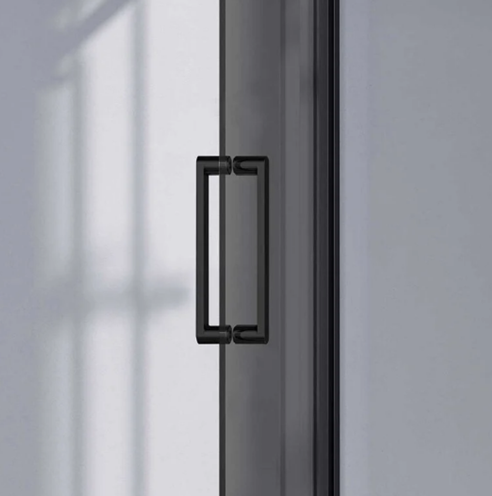 Душевой уголок Como-N VSR-4CN9014CGB, 1400*900, черный, стекло тонированное, , шт