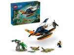 Конструктор LEGO City 60425 Исследователь джунглей: Водный самолет