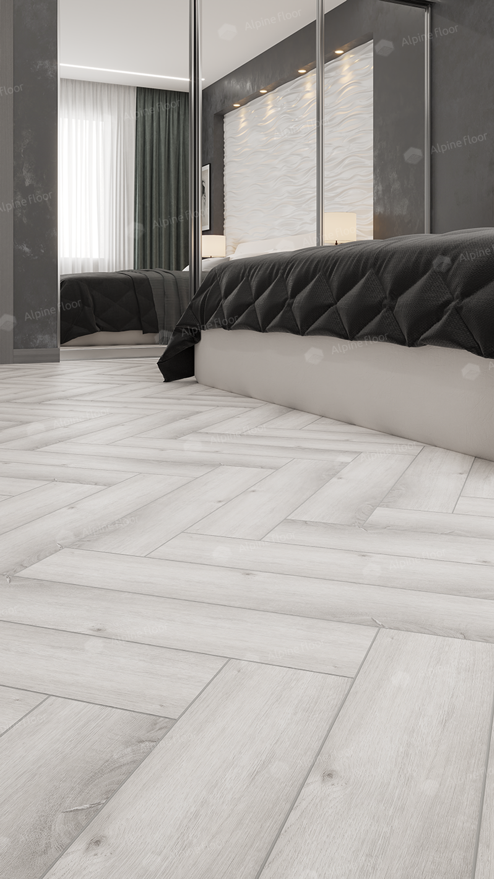 LVT плитка Дуб Альхена ECO 16-12